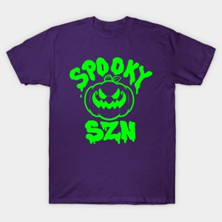 Spooky SZN - Green T-Shirt